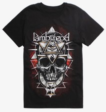 Lamb Of God THREE-EYED SKULL T-Shirt Heavy Metal Band NEW Licensed  Official