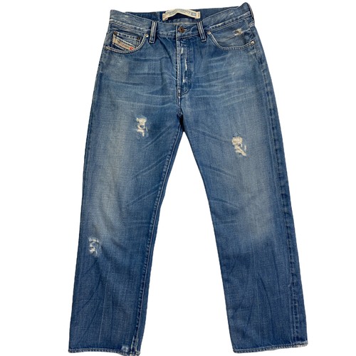 Men's Diesel Industry Jeans RN93243 / CA25594 Size 34 Straight Cut Medium  Wash | eBay
