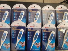 Case of 10 CVS Health Rigid Tip Digital Thermometer w/Battery