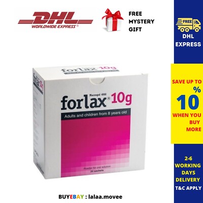 10 Boxes Forlax Powder [10g x 20's] For Constipation Relief - NEW STOCK ...