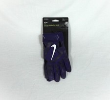 Nike Alpha Huarache Elite Purple Baseball Batting Gloves Sz XL NEW CV0696 552