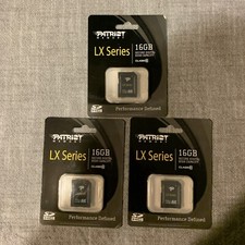 PATRIOT LX SERIES SDHC 16GB CLASS 10 MEMORY CARD New 3 