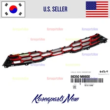 FRONT Bumper GRILLE Upper RED 86350M6600 ⭐GENUINE⭐ Kia Forte GT-Line 2022-2024