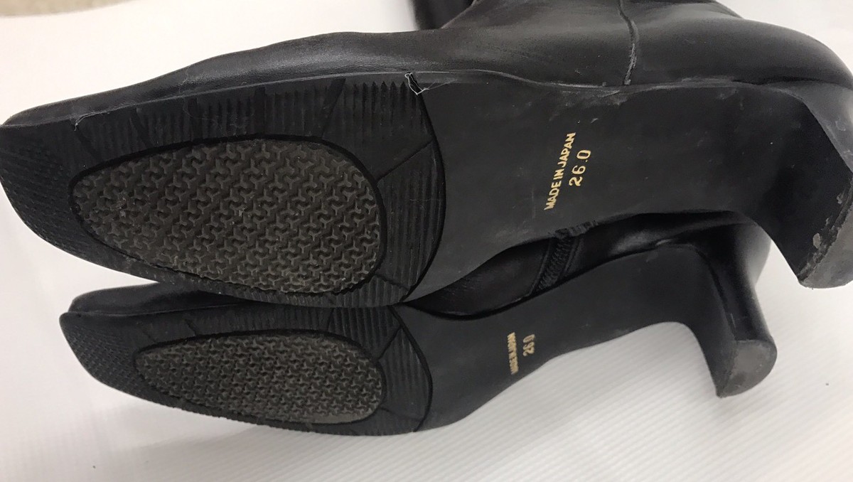 Washington Ginza High Heel Boots Women's Size 26 EUC Ribbon From