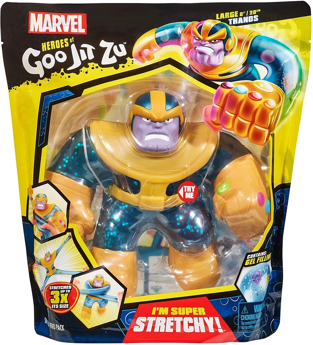 Heroes of Goo Jit Zu Marvel Supagoo Hero Pack - Thanos - Large 8 Inchs