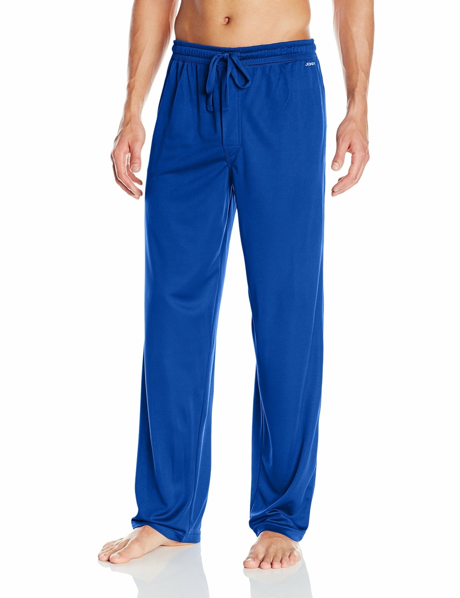 Jockey Men's Smart Fabric Pin Tec Sleep Pant, Royal Blue, Large