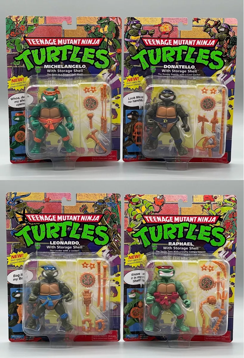 Teenage Mutant Ninja Turtles TMNT Classics Donatello Action Figure (with Storage Shell)