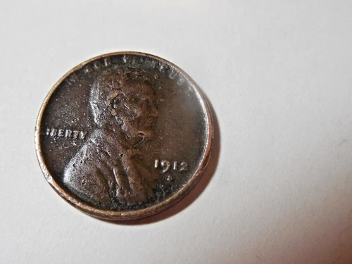 1912 S Lincoln Cent, in Fine condition. Nice chocolate. But you decide!!!!!
