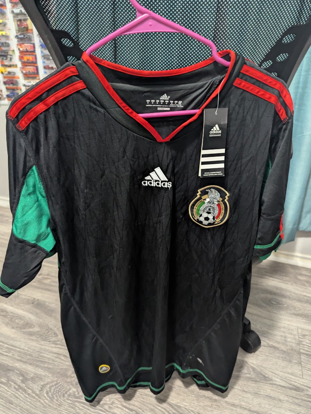 Replica Mexico 2010 Away Jersey, black, Negra, Not Original. New. Copa Oro USA. 