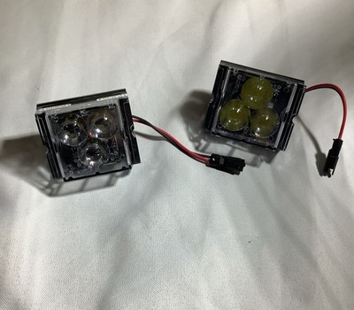 Tomar 970 Half-Size Front/Rear LED  Lightbar Replacement 970-TLSW White Set Of 2