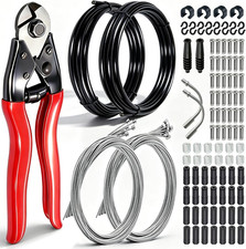 107pcs Stainless Steel Wire Cutter Bike Brake Cable Housing Shifter Cable Housin 107pcs Stainless Steel Wire Cutter Bike Brake Cable Housing Shifter Cable Housin