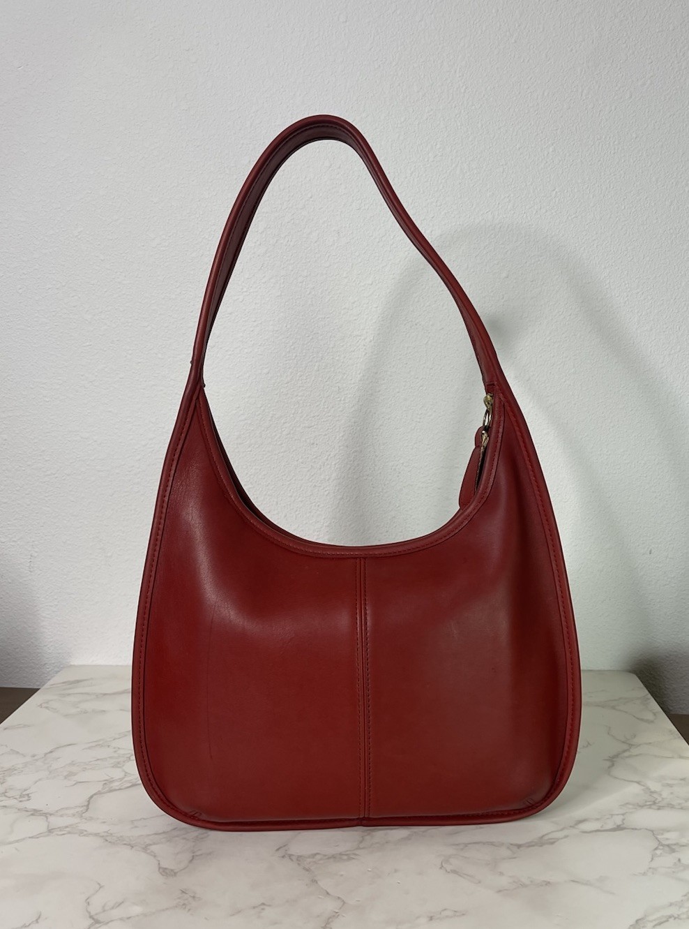 バッグ Old Coach Hobo Ergo Zip Red Rare Coach hobo ergo zip - Gem