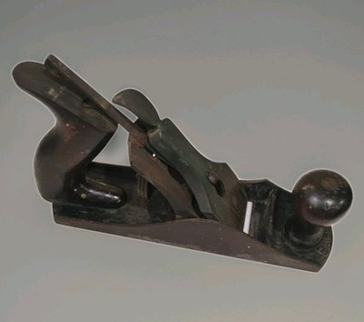 Stanley Bailey No. 4 Wood Plane Vintage US Pat APR-19-10 Triple Patent 9.5  Long