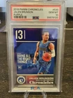 2018 Panini Chronicles Jalen Brunson Rookie Purple Prizm /49 PSA 10!