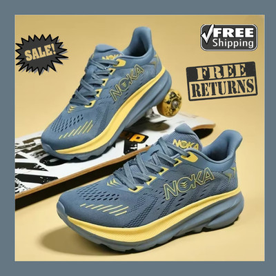 Men's Running Shoes Breathable Cushioning Lightweight Shoes Trainer Race Outdoor
