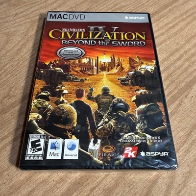 Sid Meier's Civilization IV 4 Beyond the Sword Mac Expansion NEW FACTORY SEALED