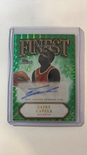 2025 Topps Finest Clint Capela Auto Green Geometric Refractor /75 Rockets!!