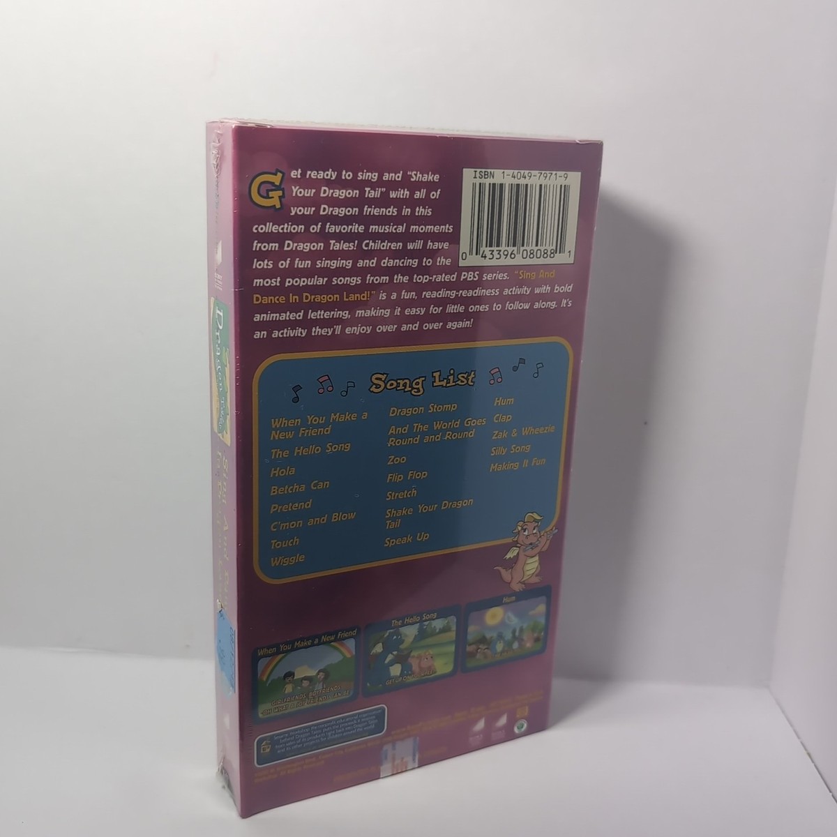 Dragon Tales - Sing and Dance in Dragon Land (VHS, 2005) for sale