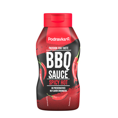 3856020264352 Podravka Sos BBQ z chili średnio ostry 345g Podravka d.d. A.