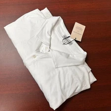 Peter Millar Crown White Polo Shirt Mens Size XXL Pima Cotton Golf Perf Soft NWT