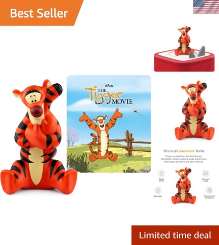 Tigger Audio Toy Figurine from Disney's The Tigger Movie - Picture 1 of 7