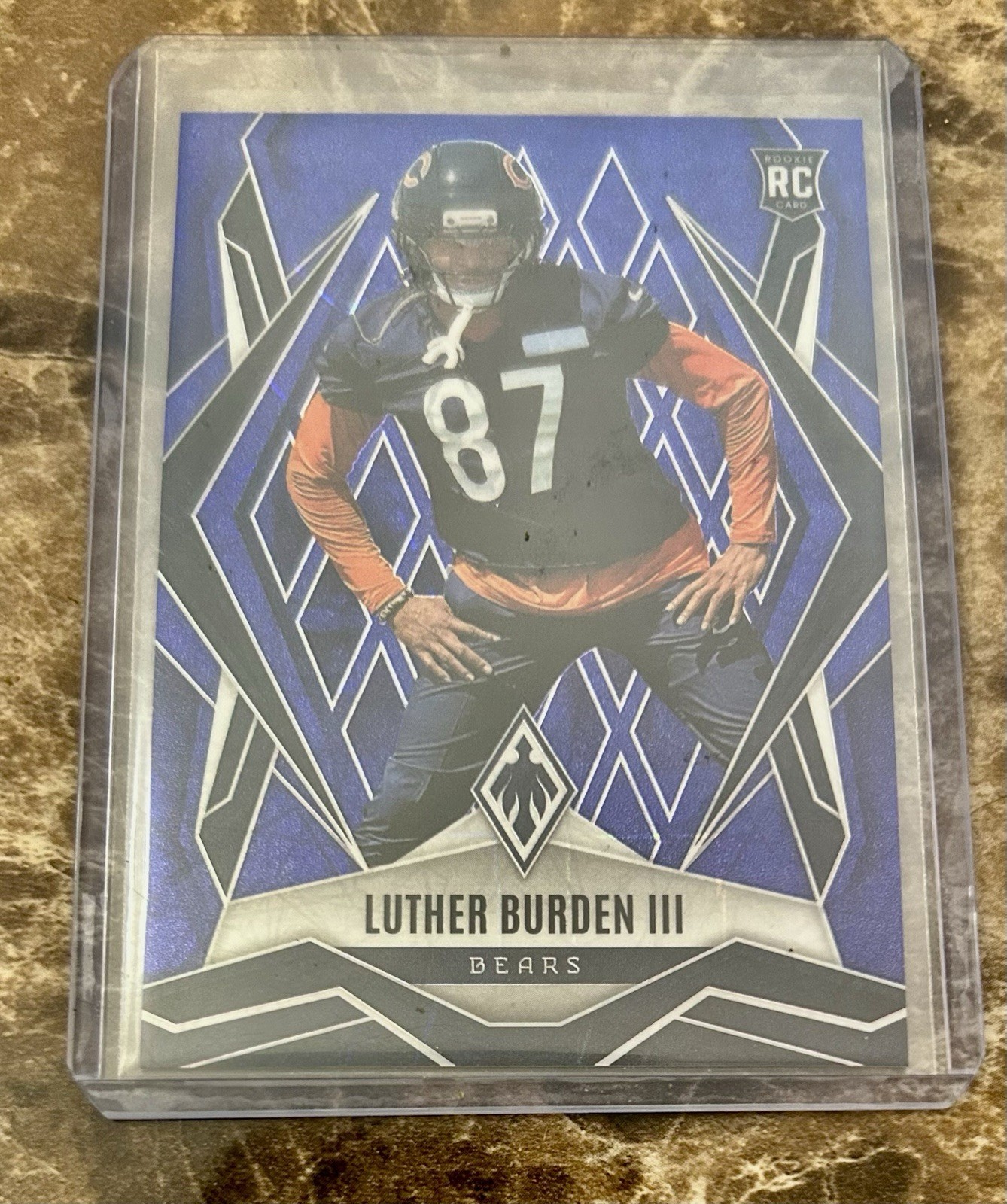 Panini Phoenix Rookie Luther Burden III Bears Football 2025 #196 Serial /75