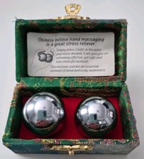 Chinese Baoding Balls Health Hand Exercise Stress Relaxation Therapy