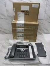 Lot of 5 NEW Cisco Refresh CP-7851-K9 IP Office Phone w/ Stand  Handset 