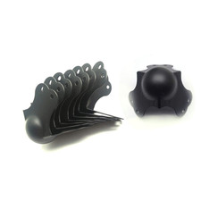 Iron Ball Corner Edge Protector Three-Prong Flight Case Hardware with 2.9" Le...