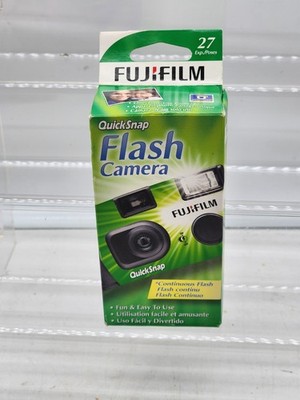 Fuji Film Disposable Camera Quick Snap Flash 27 Exposure 400 Speed Exp 2010