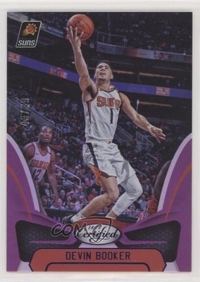 2018-19 Certified Mirror Purple 43/49 Devin Booker #121 7zf