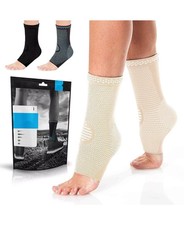 Medium Compression Ankle Sleeve: Swelling  Injury Relief