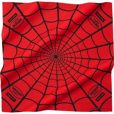 Supreme/Vanson Leathers Spider-Man Bandana Red Presale