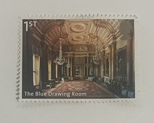 The Blue Drawing Room - At Buckingham Palace Rare 2014 Stamp