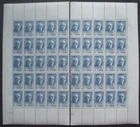 n°551 N** in complete sheet cut in 2: André Blondel