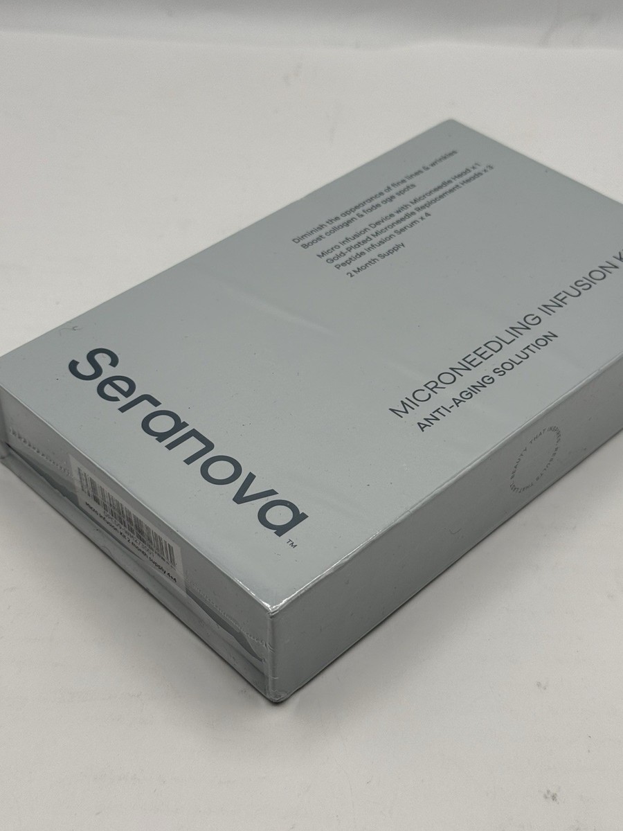 Seranova Microneedling Infusion Kit Anti Aging Solution 2 Month