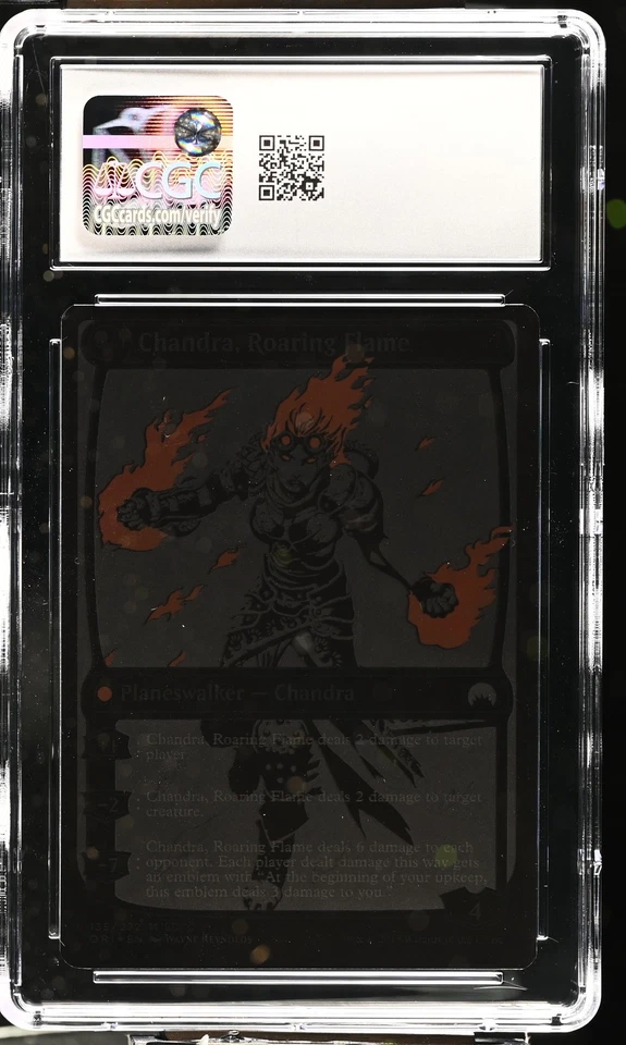 CHANDRA, FIRE OF KALADESH Promotional SDCC 2015 Promo Foil CGC 10 MTG - Image 2 of 2