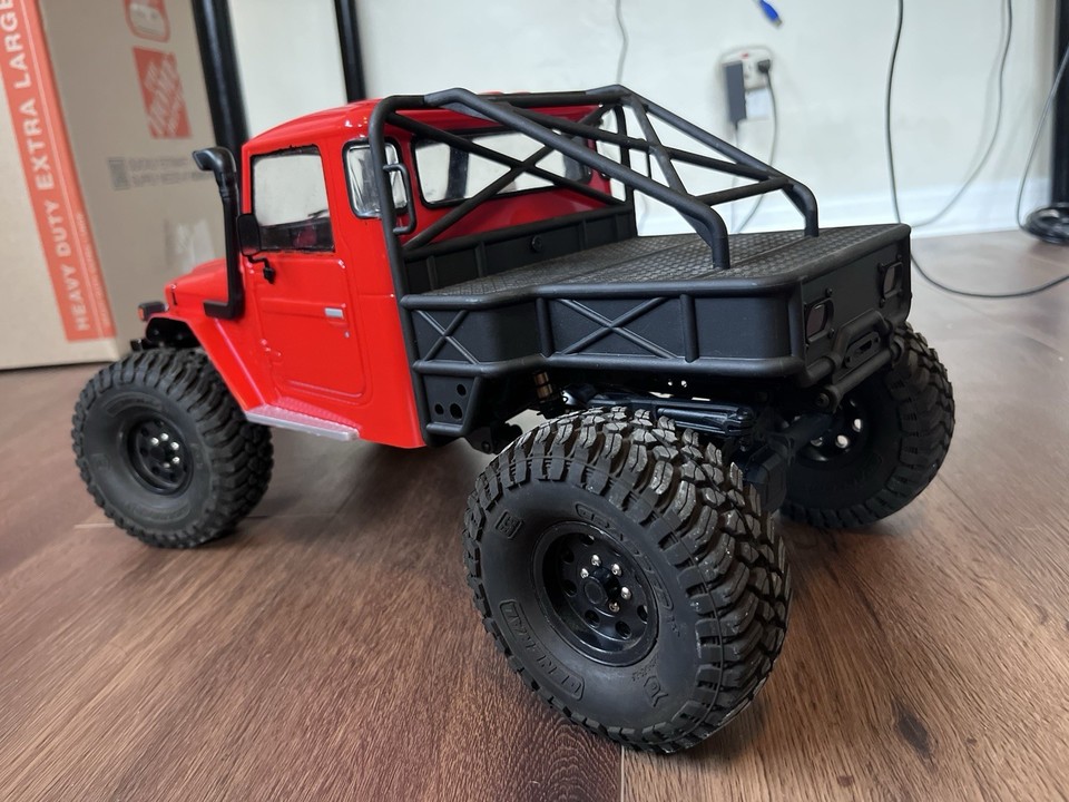 Element Ecto Rccrawler Element RC Enduro Ecto 1/10 Scale 4x4 Crawler with MST J45c Body (Red ...