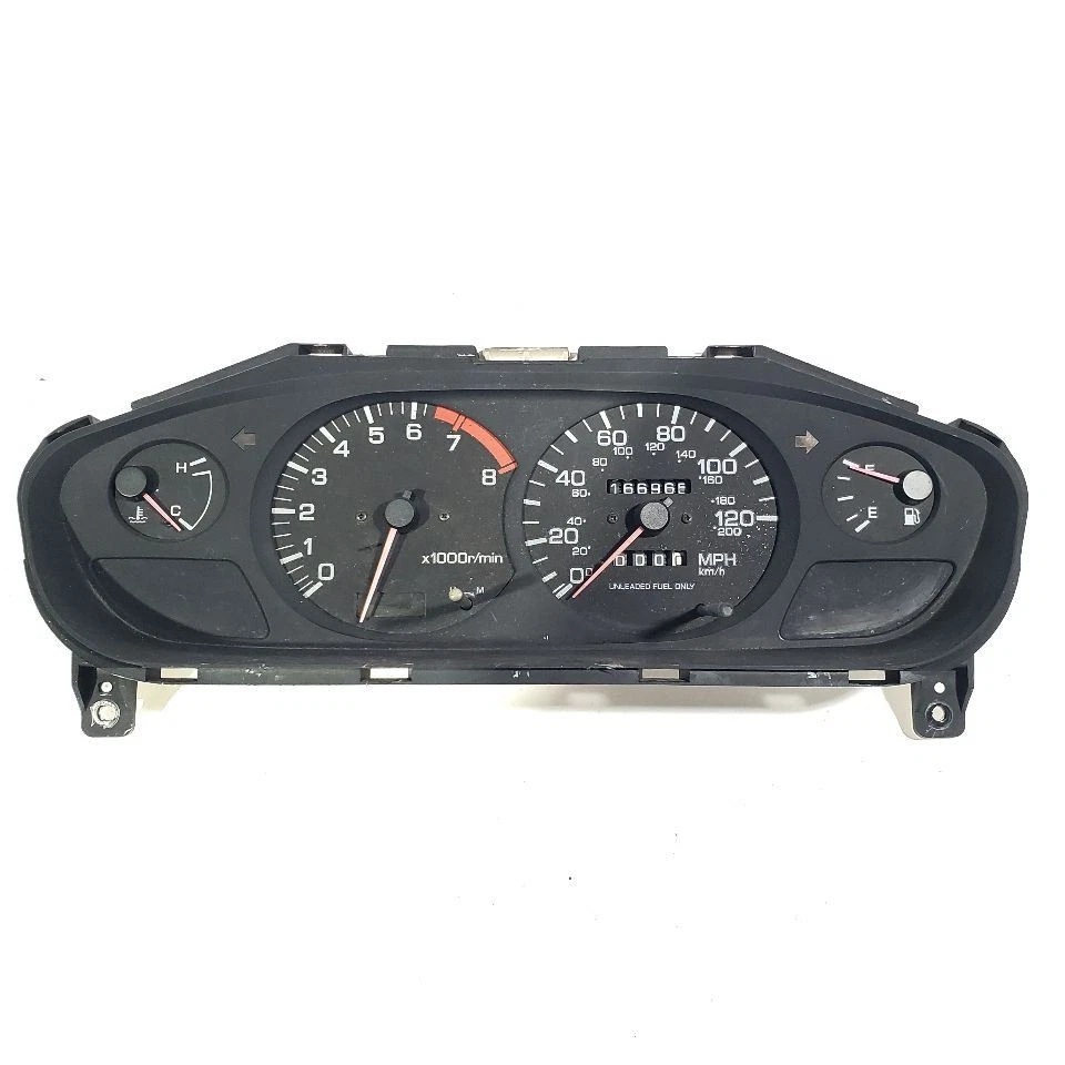 Nissan 240SX S14 1995 1996 OEM 2,4 L velocímetro menos vidrio Foto 2 de 4