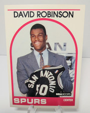 DAVID ROBINSON RC 🔥 1989-90 NBA Hoops Basketball Rookie Card #138 HOF