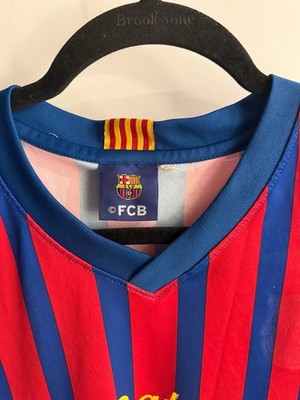 FC Barcelona Neymar Jr #11 Qatar Foundation Home Jersey Size XXL