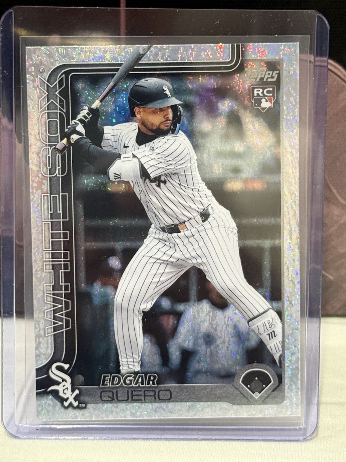 2025 Topps Update Series Edgar Quero Rookie Card Chicago White Sox #US145