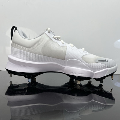 Nike Force Zoom Trout 9 Pro Baseball Cleats Platinum FB2907-102