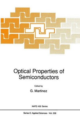 G. Martinez | Optical Properties of Semiconductors | Buch | Englisch (1992)