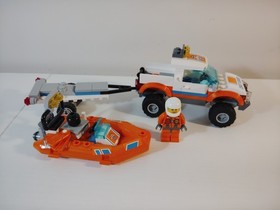 Lego City Coast Guard Set 60014 and 60012 INCOMPLETE READ DESCRIPTION 