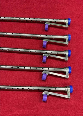 5pc-Laparoscopic Scope Protection Tube 5mm SS Best Quality Reusable Instruments