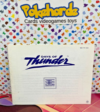 days of thunder nes manual only