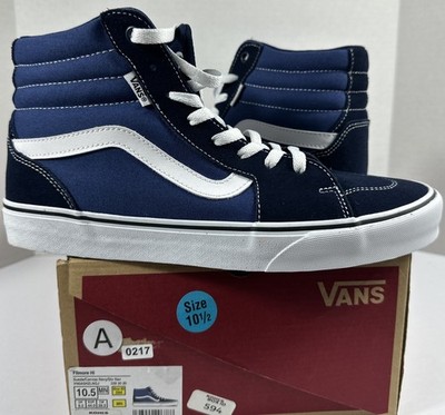 Vans Filmore Hi High Top Sneakerak Shoes men s Size 10.5 Canvas Navy  VN0A5HZLGJ