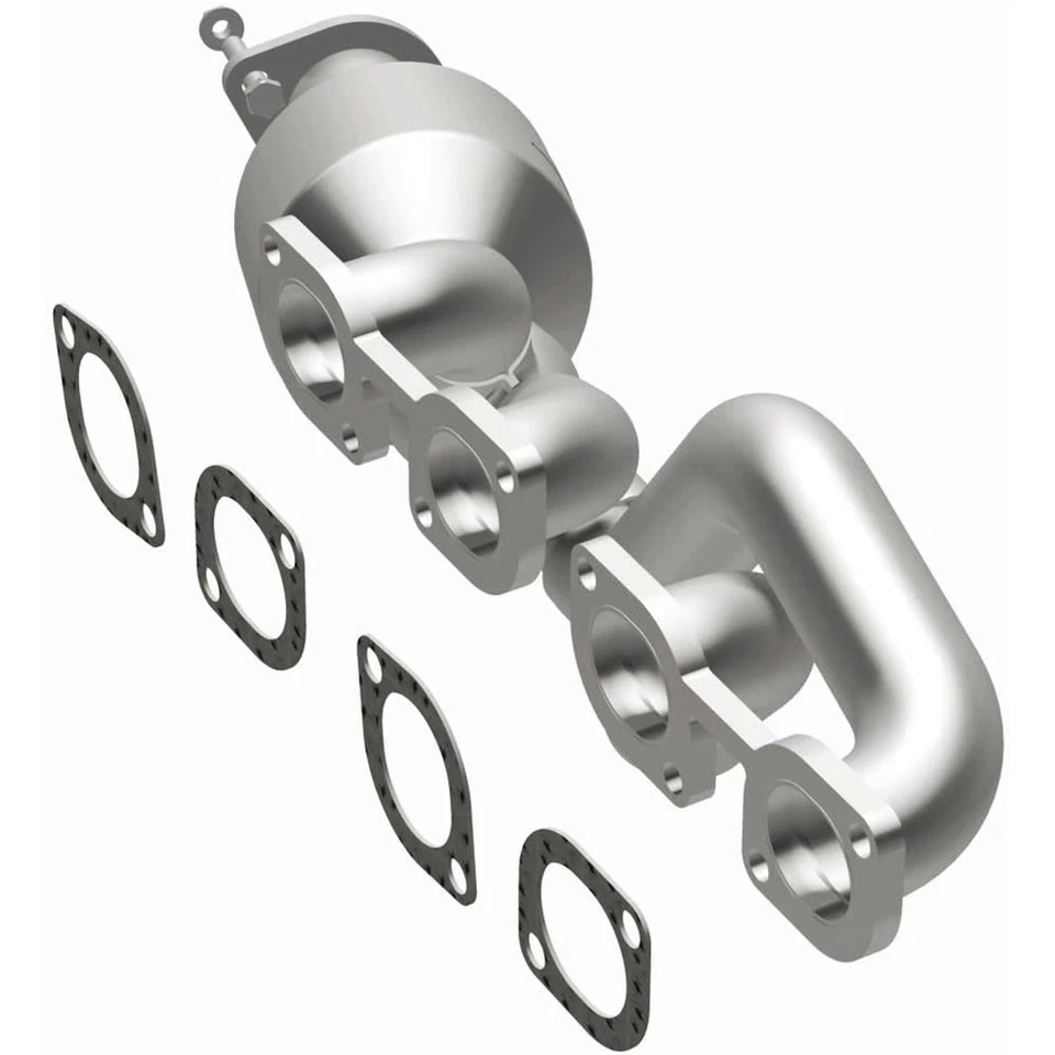 Convertidor catalítico colector 49 estados GAP para BMW 545i 645Ci 745i Magnaflow Foto 2 de 4