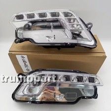 Fog Lights For Mercedes Benz E350 E550 E26 Amg 2010-2016 Led Drl Driving Lamps